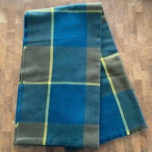 INDIGO ECO SUPERSOFT SCARF, FRAMED BUFFALO DEEP TEAL